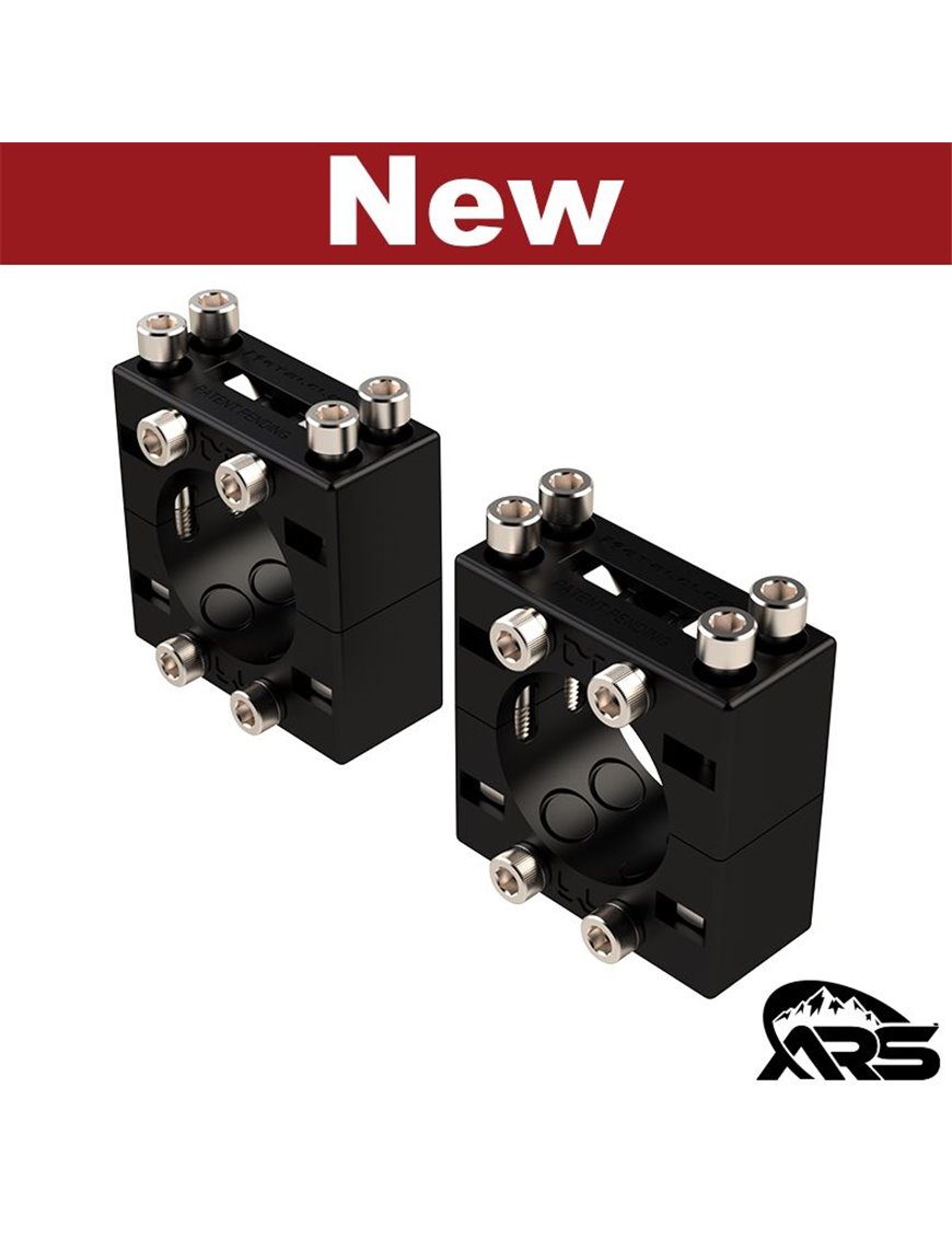 Multi-Mount, 2" Tube Universal Accessory Mount, Pair, 8 Bolt Multi-Mount, 2" Tube Universal Accessory Mount, Pair, 8 Bolt