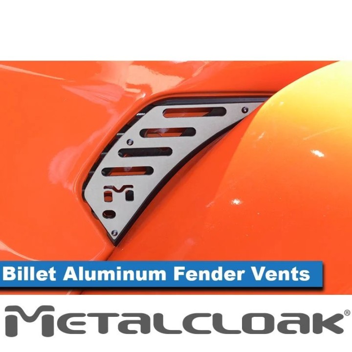 Wloty przednich nadkoli Jeep Wrangler JL JLU Gladiator JT Metalcloak