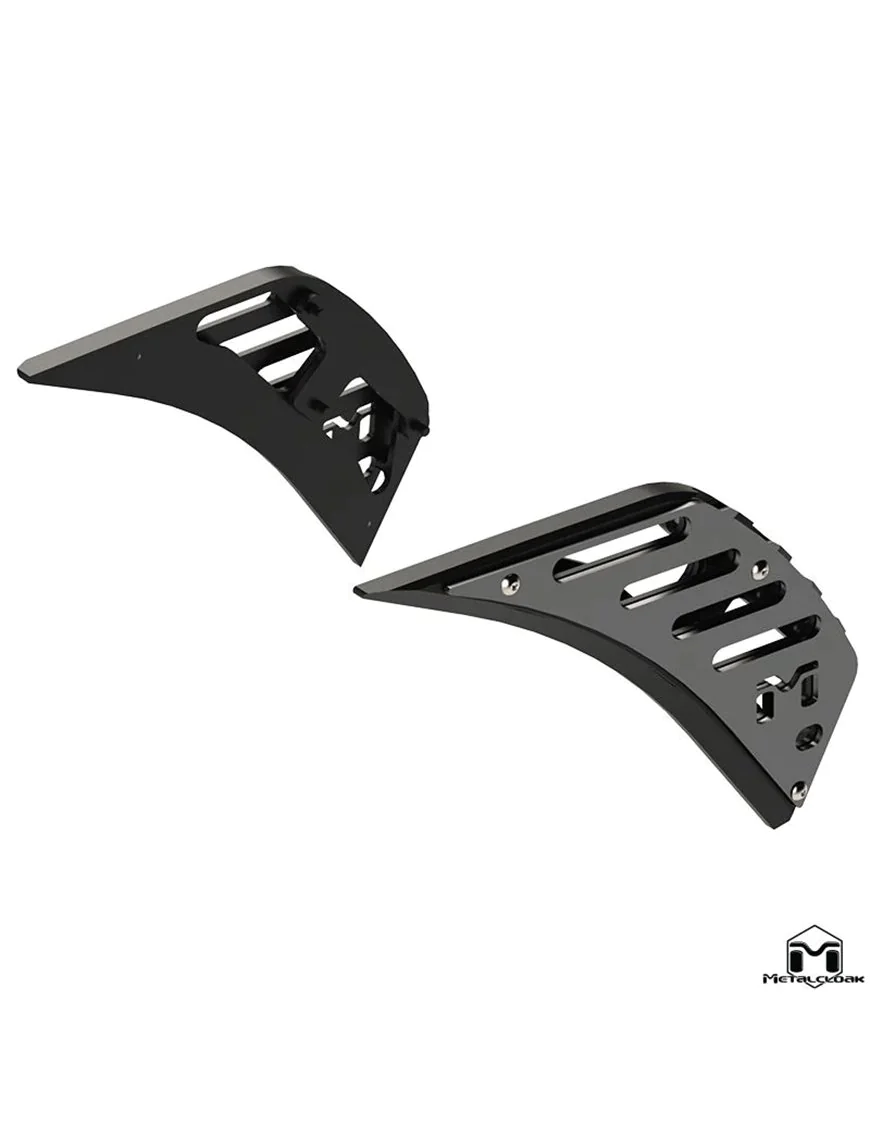 Billet Air Outlet Front Fender Vents JT Gladiator JL Wrangler