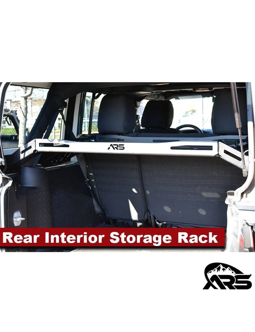 Elevated Interior Storage Rack System | JK Wrangler