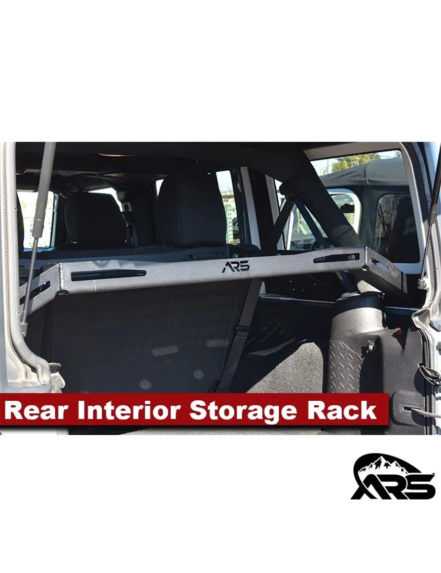 Elevated Interior Storage Rack System | JK Wrangler