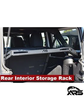 Elevated Interior Storage Rack System | JK Wrangler