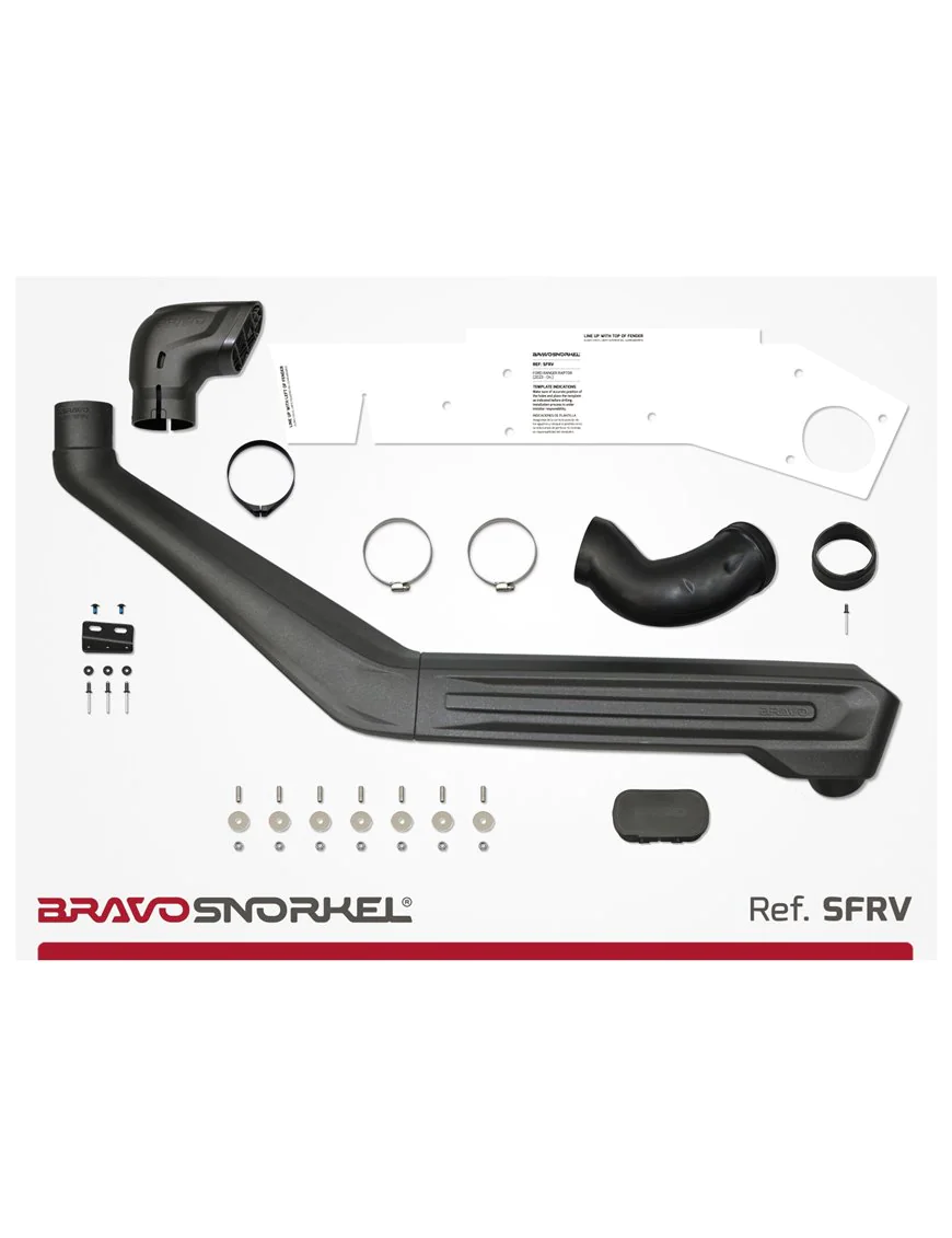 Snorkel FORD RANGER RAPTOR 2023 - Bravo Snorkel