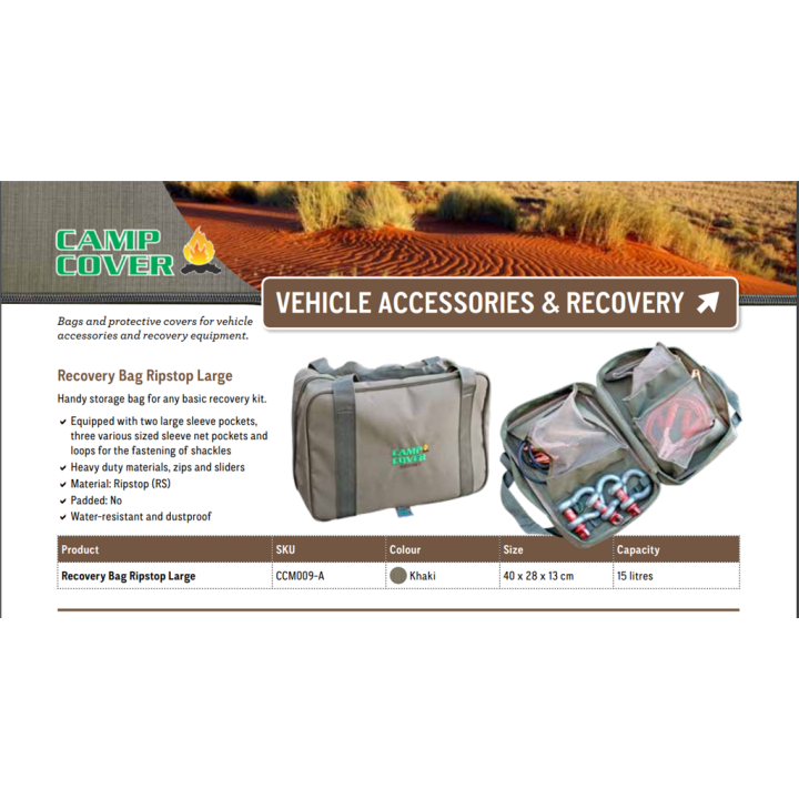 CAMP COVER torba na wyposażenie ratunkowe Recovery Bag 40x28x13cm