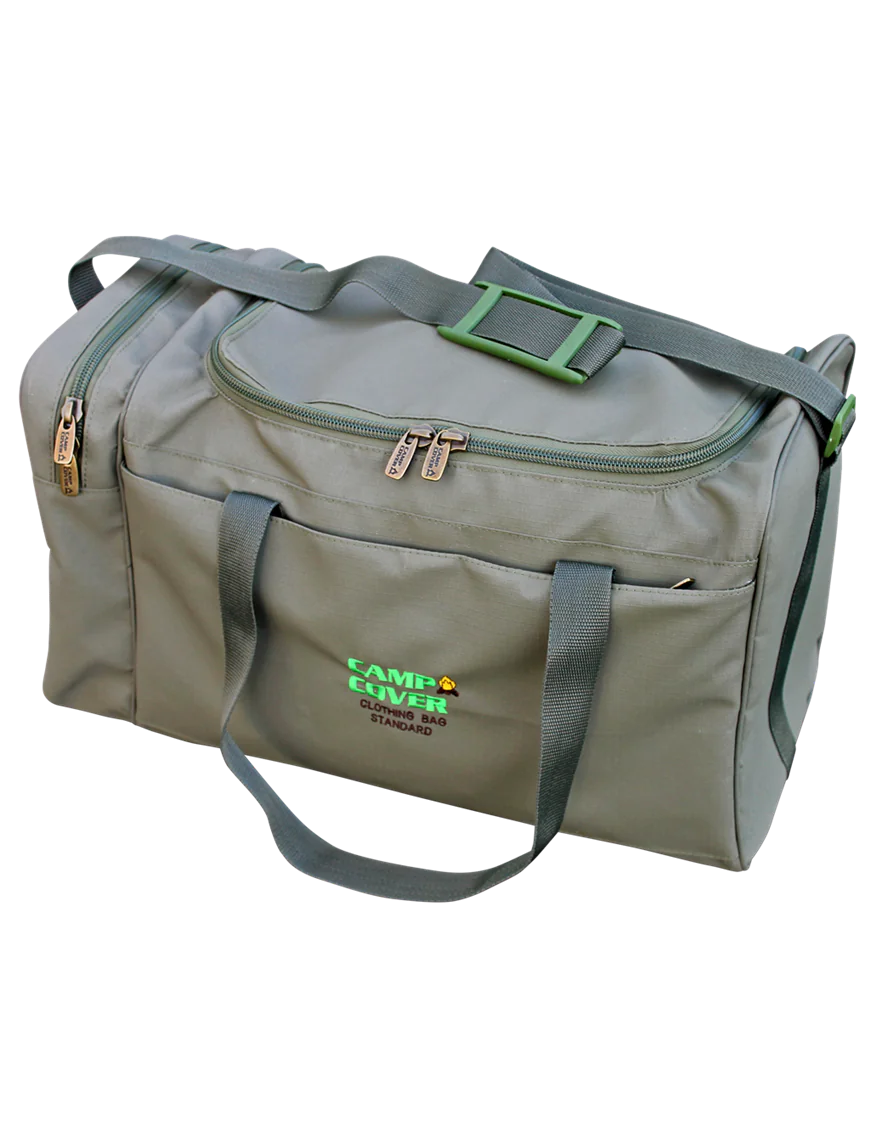 CAMP COVER CLOTHING BAG 100% CANVAS 45L, KHAKI