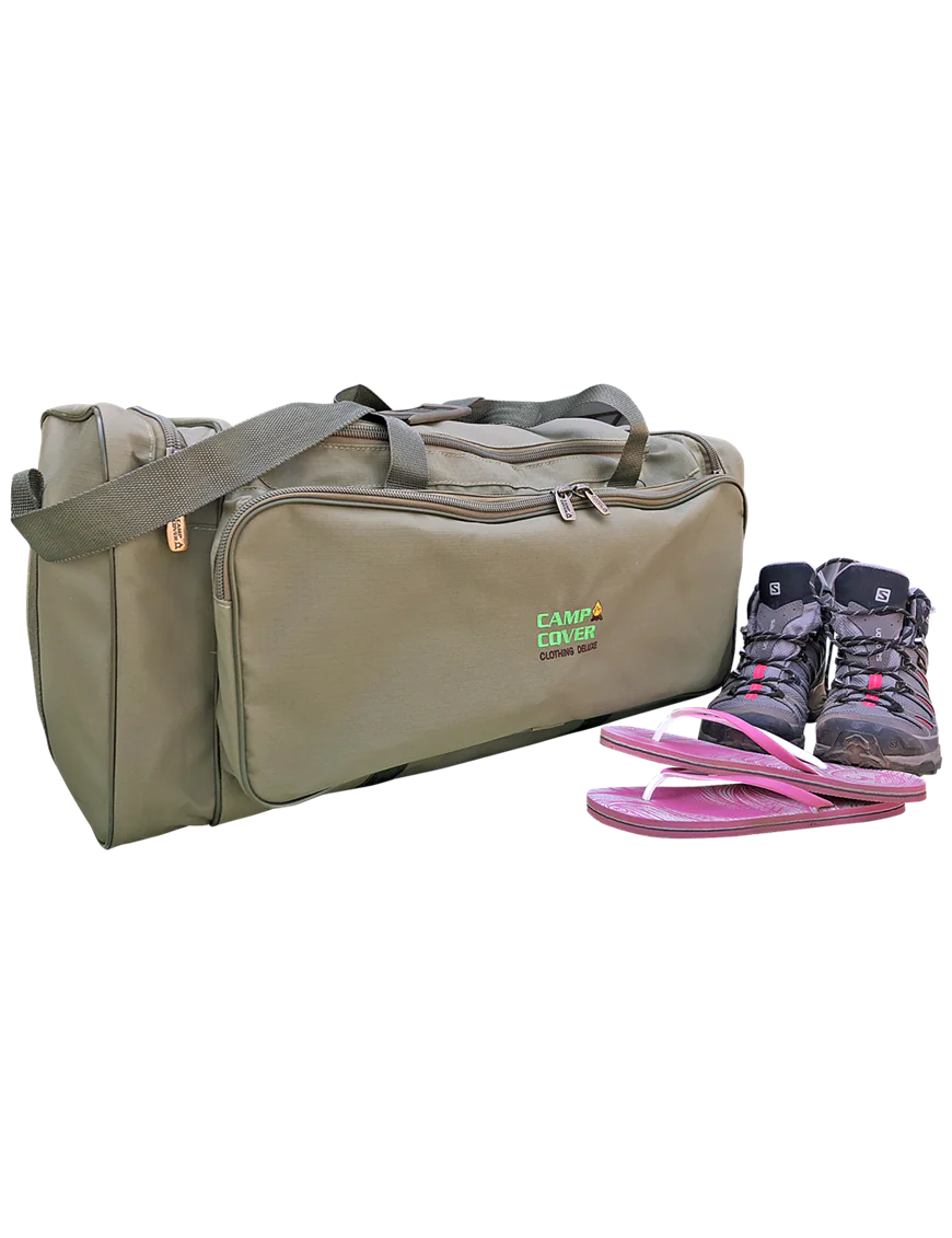 CAMP COVER CLOTHING BAG DELUXE 60L, KHAKI