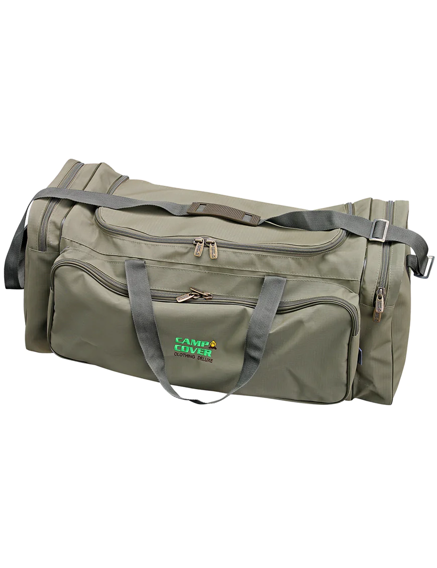 CAMP COVER CLOTHING BAG DELUXE 60L, KHAKI