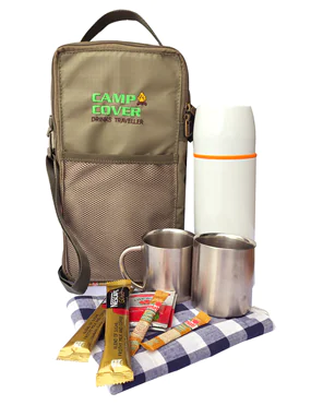 CAMP COVER TRAVELLER BAG FOR DRINKS FOR CAMPING, PICNIC AND THE CAR