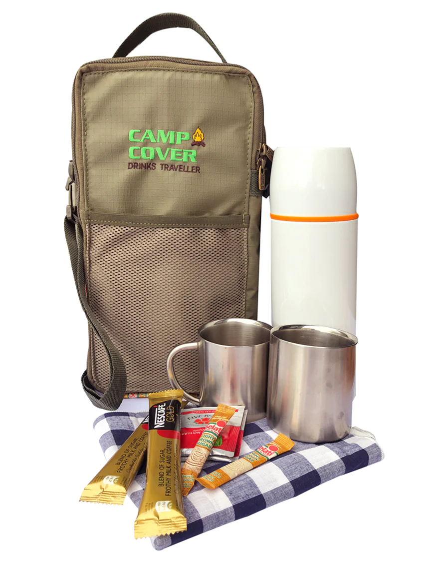 CAMP COVER TRAVELLER BAG FOR DRINKS FOR CAMPING, PICNIC AND THE CAR