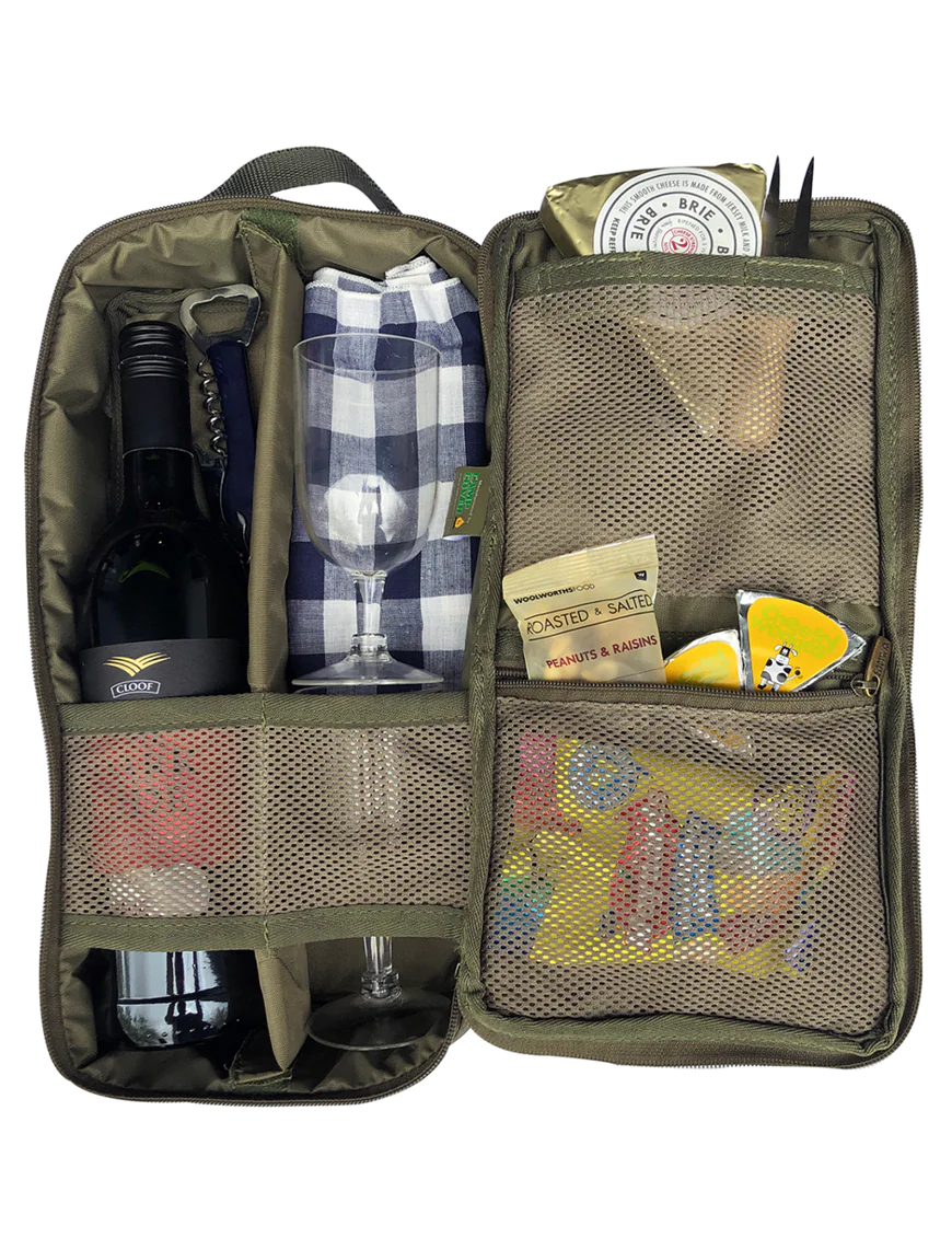 CAMP COVER TRAVELLER BAG FOR DRINKS FOR CAMPING, PICNIC AND THE CAR