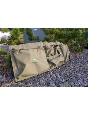 CAMP COVER SEAT STORAGE BAG DOUBLE, KHAKI