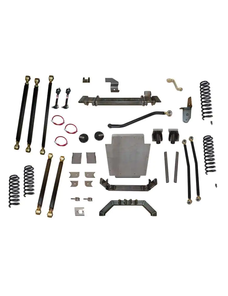 Upgrade kit long arm z konwersją mocowania na sprężyny tył Clayton Off Road Pro Series Lift 6,5"