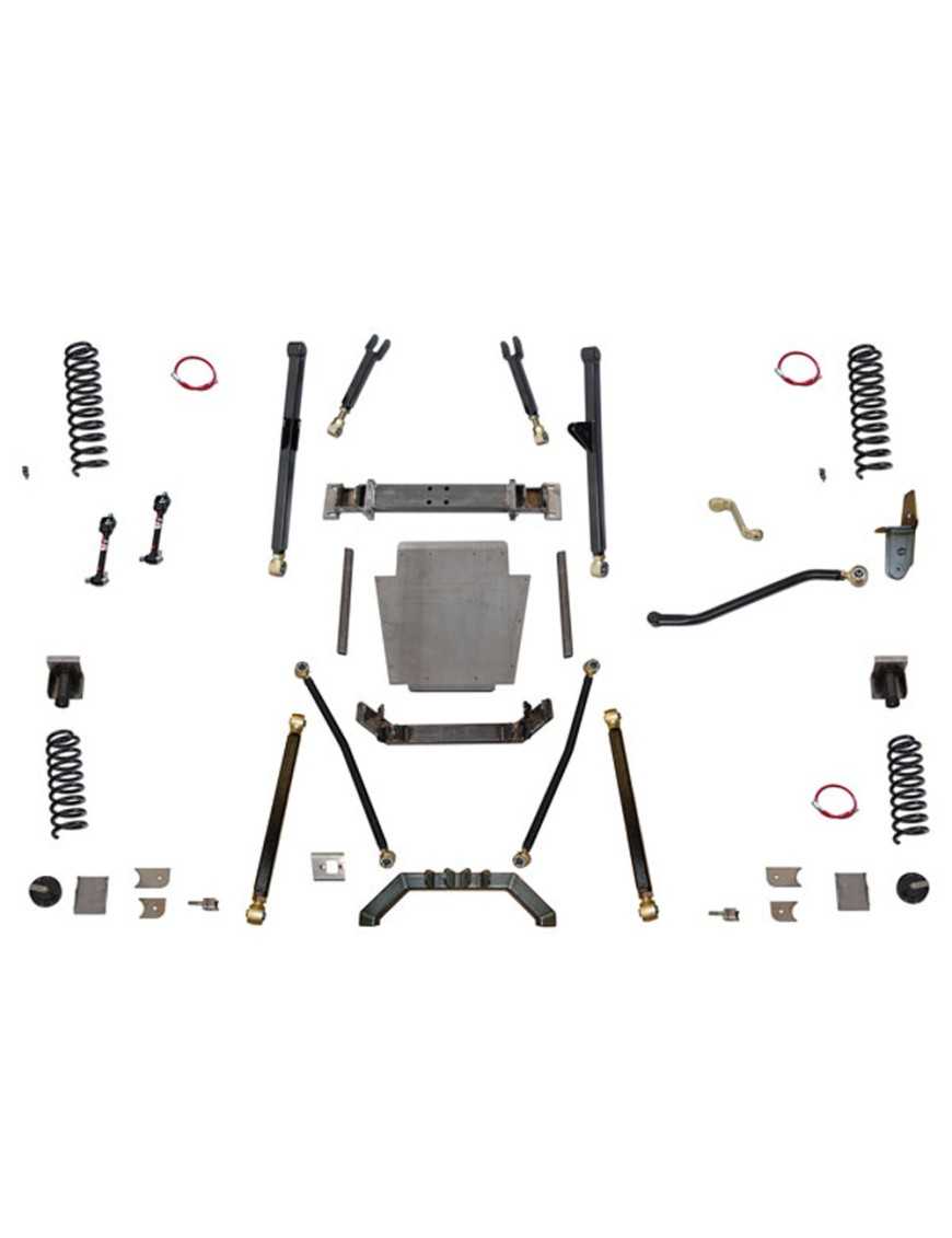 Zestaw zawieszenia Long Arm z konwersją mocowania na sprężyny Clayton Off Road Lift 6,5" Zestaw zawieszenia Long Arm z konwersją mocowania na sprężyny Clayton Off Road Lift 6,5"