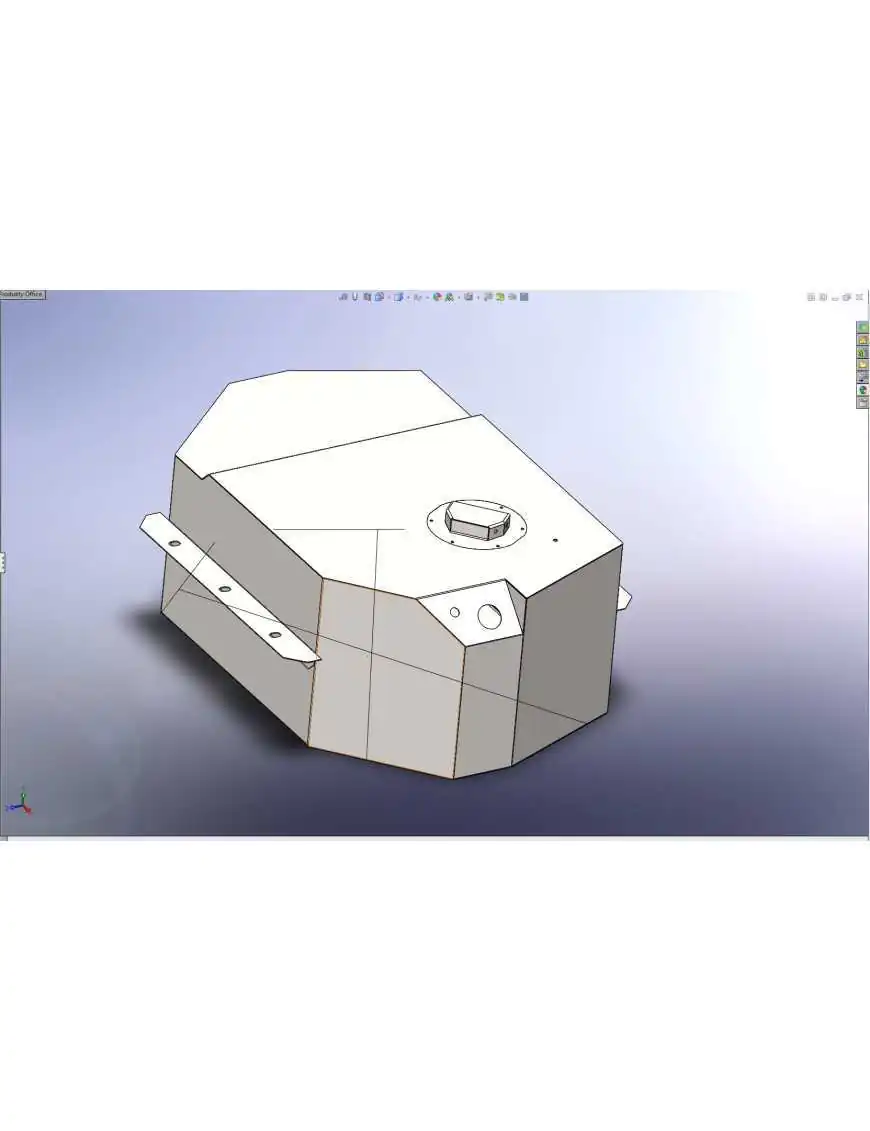 Fuel Tank Nissan Patrol Stainless Steel Y61 80L OffRoad