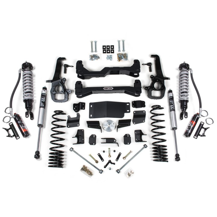 Zestaw zawieszenia BDS Premium standardowa piasta z Coilover Fox Lift 6"