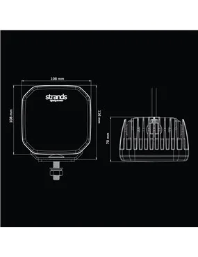 Lampa LED Strands FOR9T NO-GLARE WORK LIGHT 78W