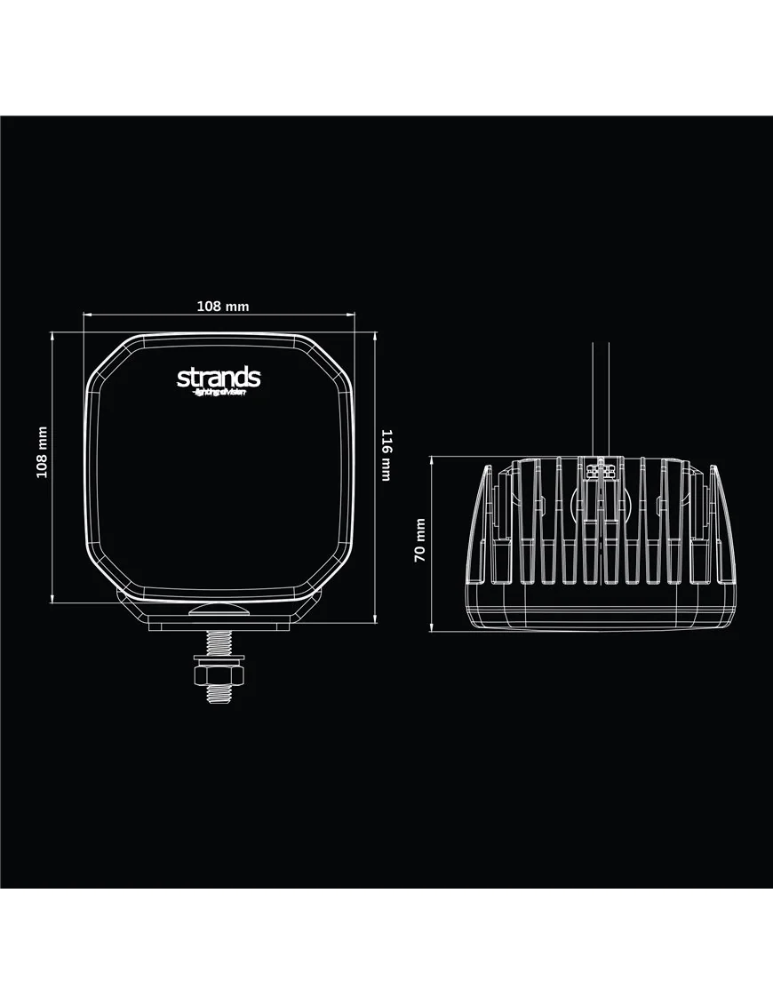 FOR9T NO-GLARE WORK LIGHT 78W