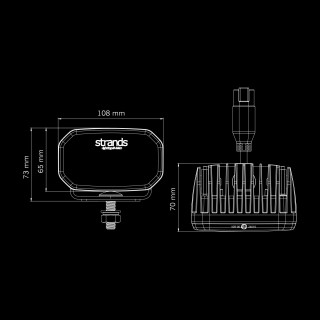 Lampa Led Strands FOR9T NO-GLARE WORKLIGHT 31W 