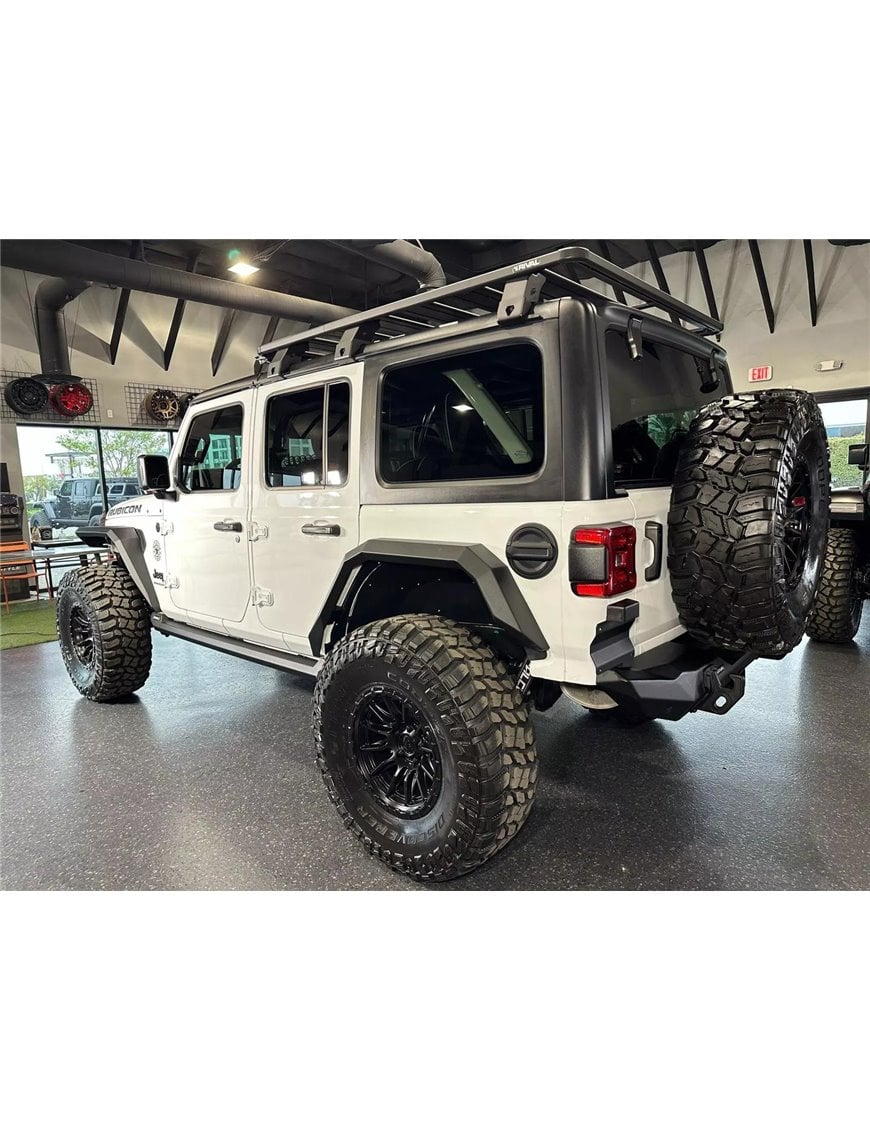 RIVAL Aluminum Rear Fender Flares Jeep Wrangler 2018-2024