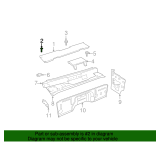 Śrubka Mopar Jeep Wrangler 06509190AA