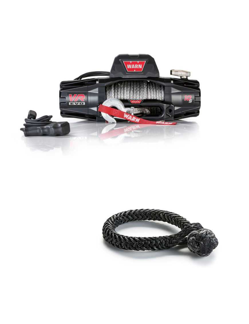 Winch WARN VR EVO 10-S 4536kg Synthetic rope