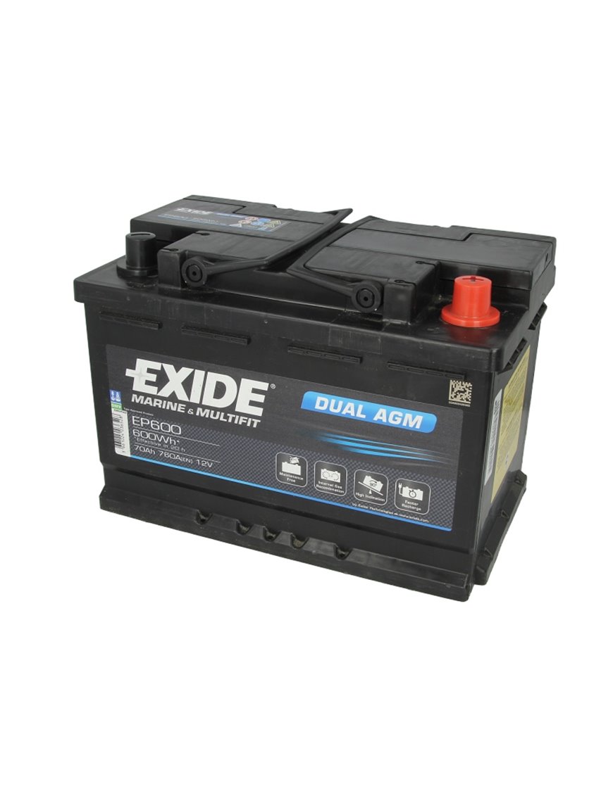 Exide Battery AGM EP600 Exide Battery AGM EP600