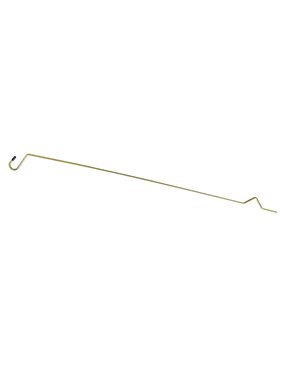 Supporting rod for the canopy over the windows or the flysheet in the roof tent