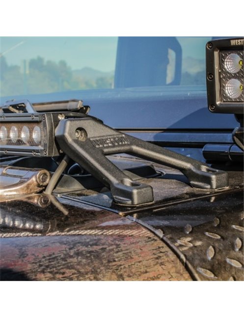 Mocowanie Ledbar na masce Jeep Wrangler JL Gladiator Mocowanie Ledbar na masce Jeep Wrangler JL Gladiator