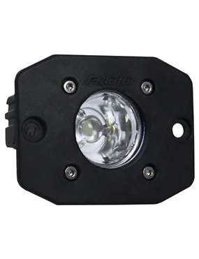 Rigid Ignite Flood Black Flush Mount LED