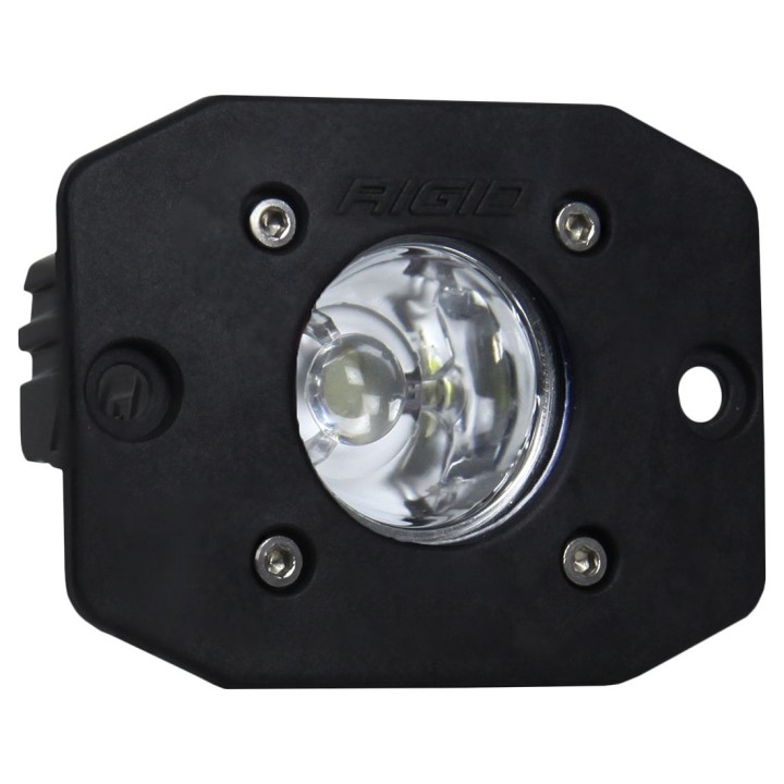 Rigid Ignite Flood Black Flush Mount LED