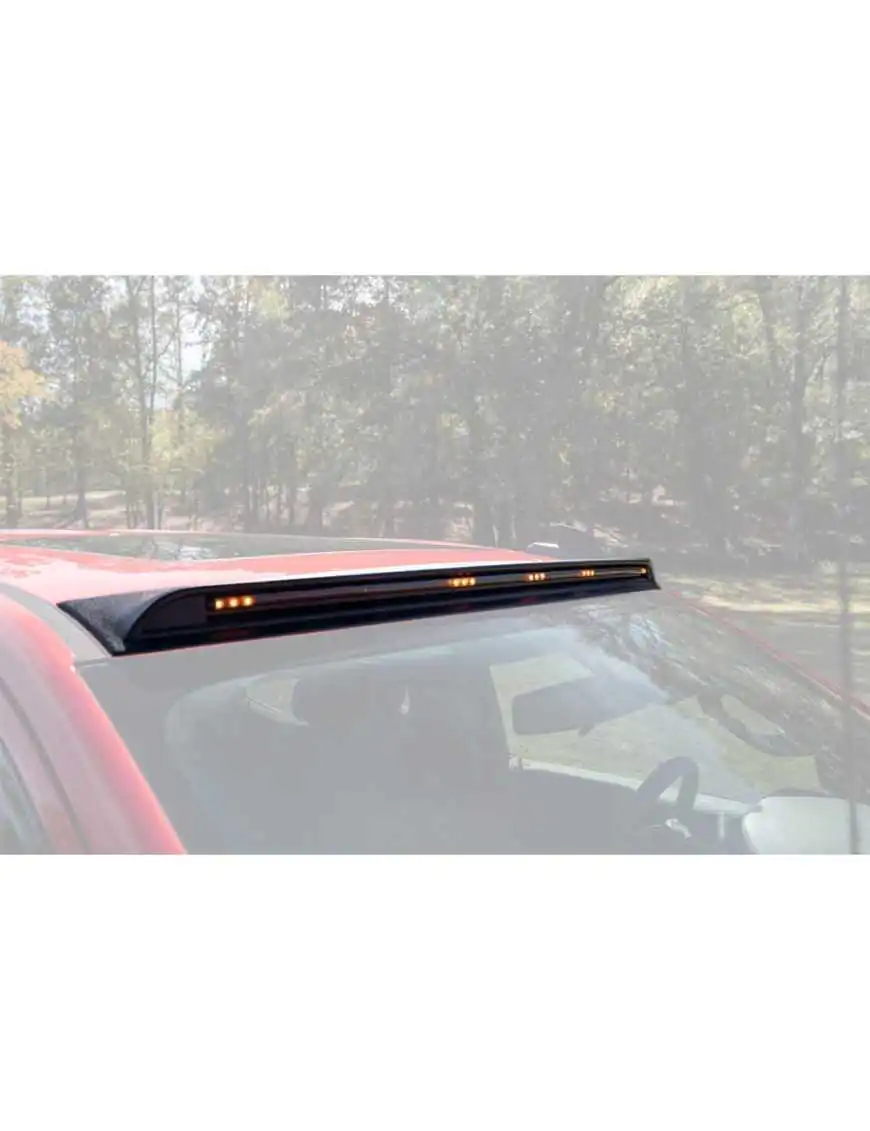 Listwa obrysowa z lampami LED amber AVS AeroCab