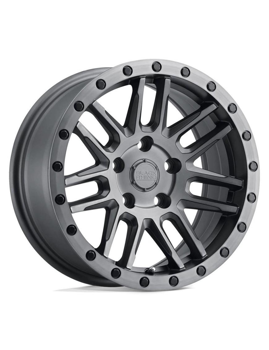 Felga aluminiowa Matte Brushed Gunmetal W/ Black Bolts Arches Black Rhino