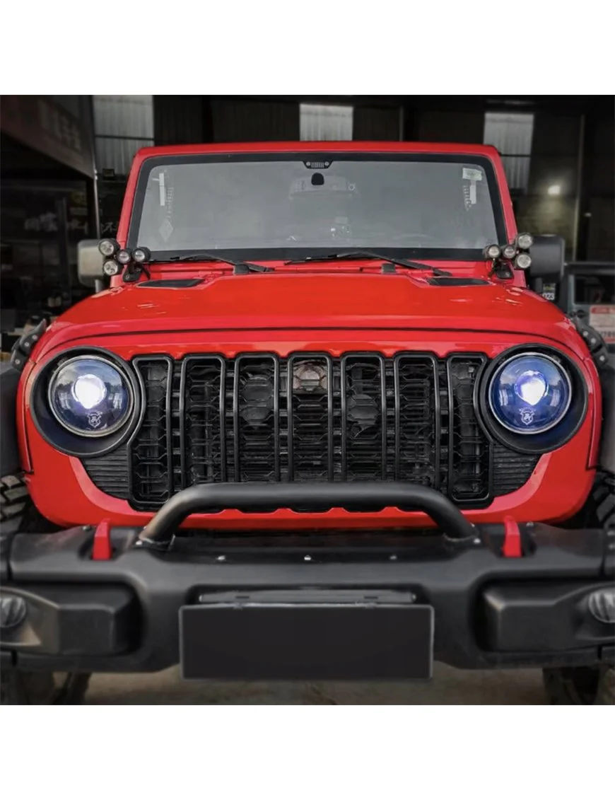 Grill Jeep Wrangler JK 2007-17 na styl JL 2024