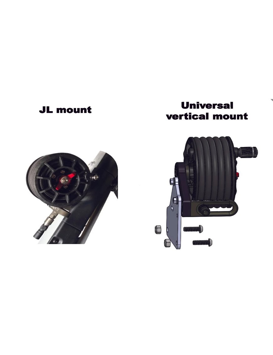 Montaż do Apex CRS Compact Reel System dedykowany do Jeep Wrangler JLU