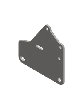 CRS JLU ROLL CAGE/UNIVERSAL VERTICAL MOUNTING BRACKET