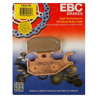 Klocki hamulcowe FA317R Can-am Outlander Renegade 800 Maverick EBC