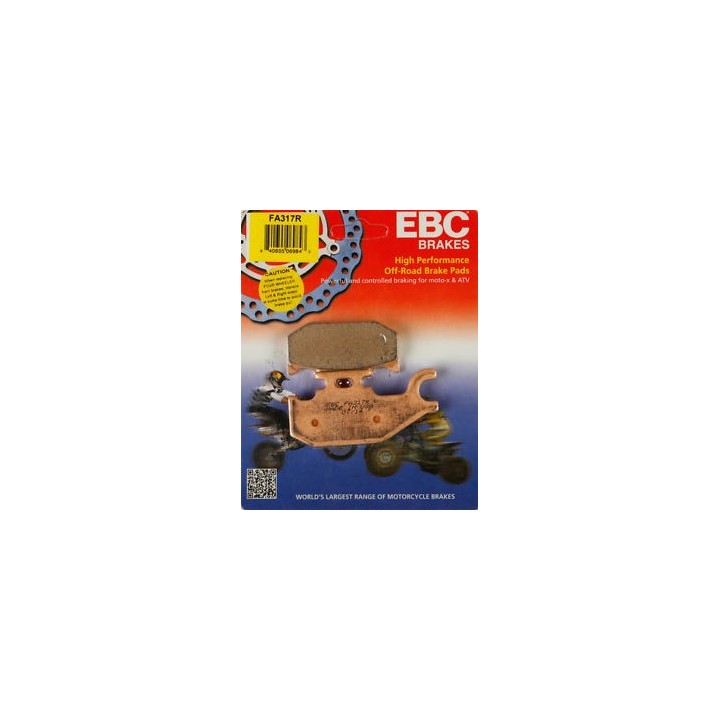 Klocki hamulcowe FA317R Can-am Outlander Renegade 800 Maverick EBC