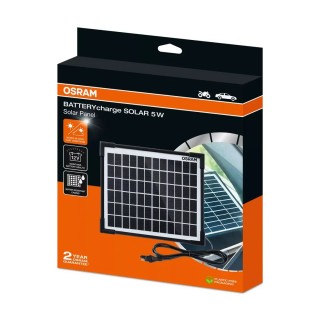 BATTERYcharge SOLAR 5W Panel solarny do ładowania akumulatora