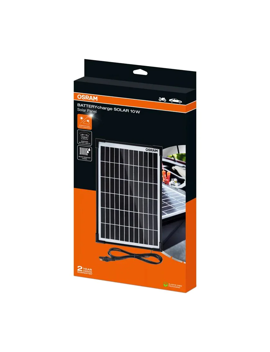 BATTERYcharge SOLAR 10W OSP1000 Panel solarny do ładowania akumulatora