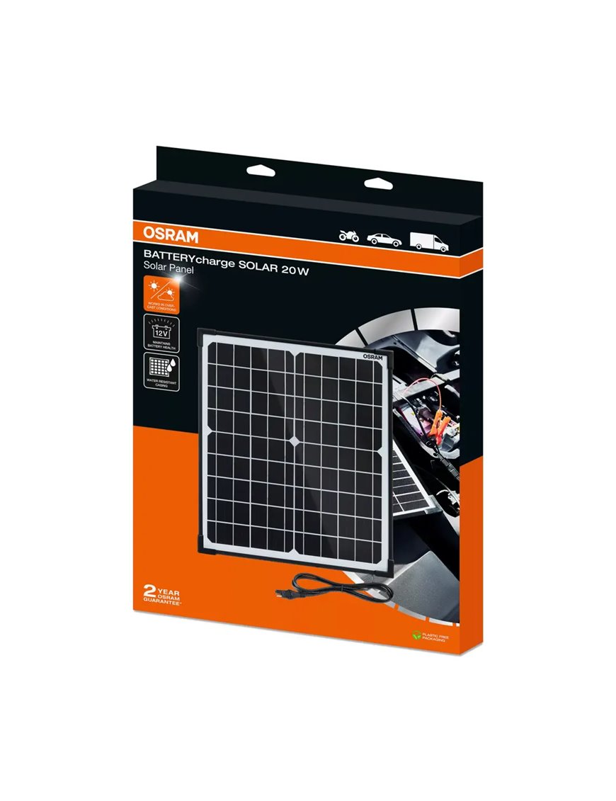 BATTERYcharge SOLAR 20W OSP2000 Panel solarny do ładowania akumulatora