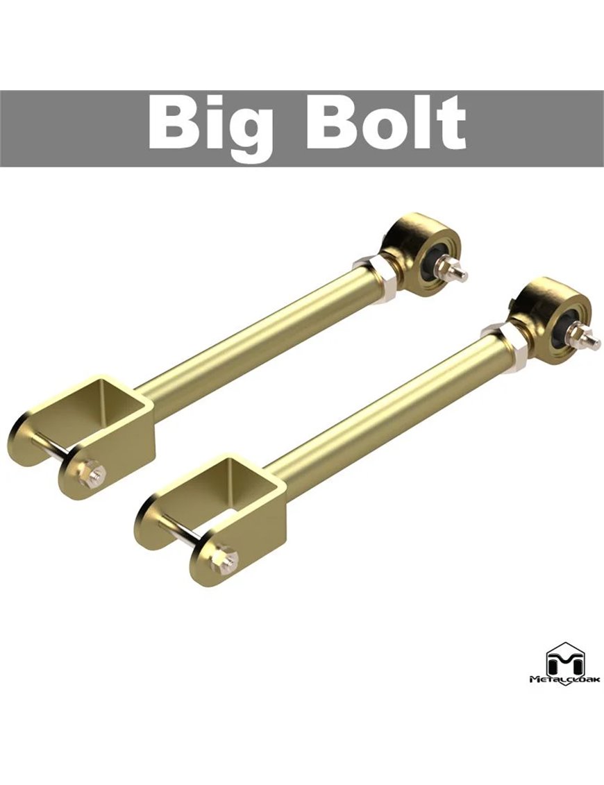 MetalCloak "Big Bolt" TJ/LJ/XJ Upper Front Duroflex Control Arms MetalCloak "Big Bolt" TJ/LJ/XJ Upper Front Duroflex Control Arms