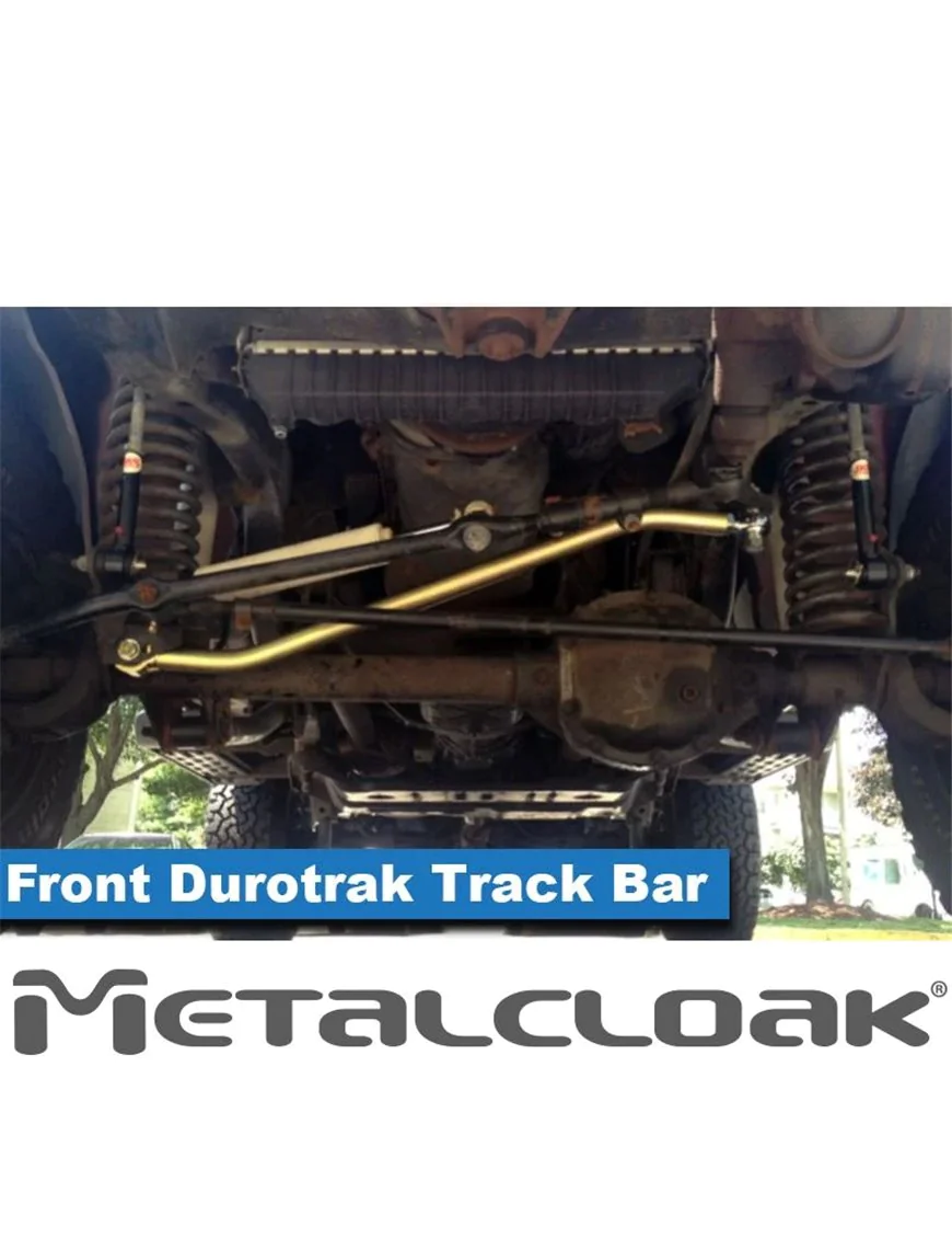 TJ/LJ/XJ Durotrak Track Bar, Front, Solid Chromoly