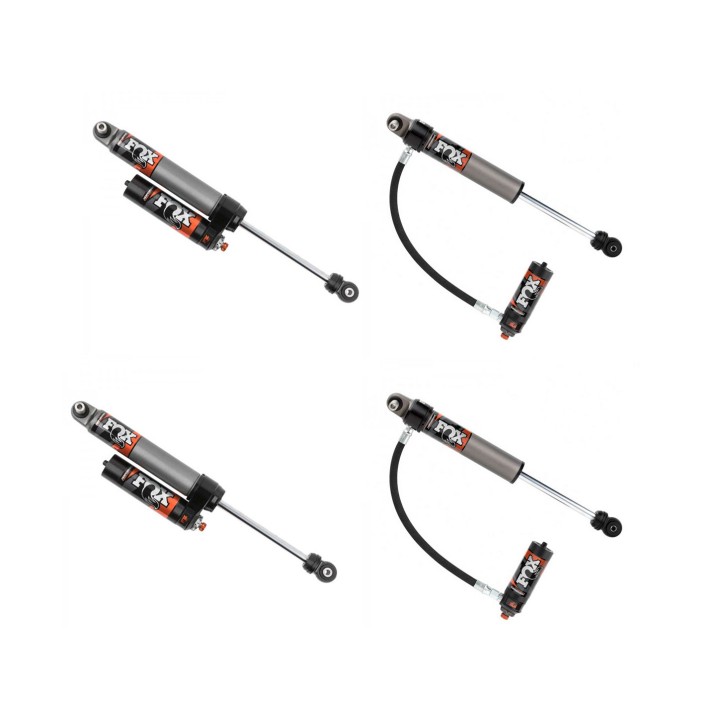 Zestaw amortyzatorów FOX Performance Elite 2.5 Reservoir Regulowany DSC Lift 2-3" Regulowanych Jeep Wrangler JL