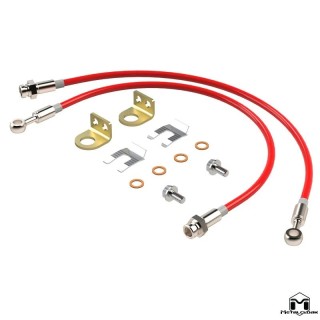 Przewody hamulcowe w oplocie tylne Jeep TJ XJ 70cm