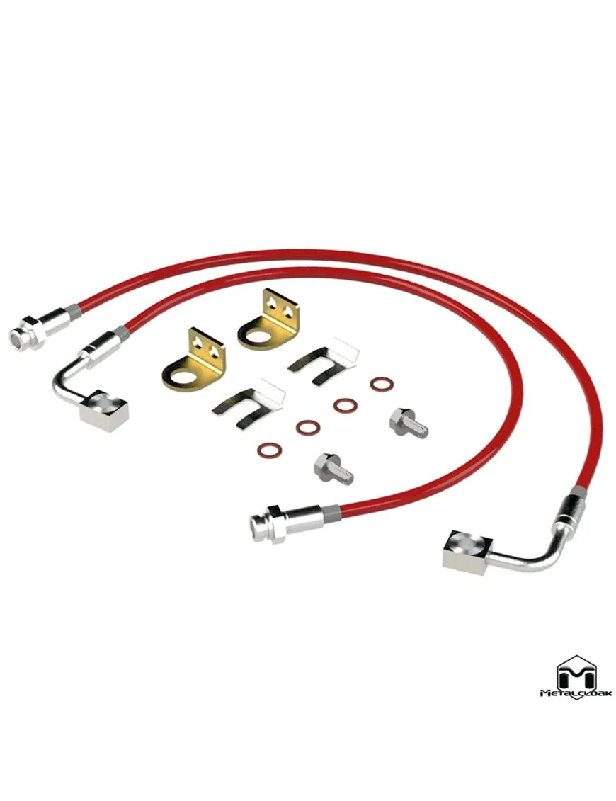 JT Gladiator Rear Replacement Brake Lines, 24.5"