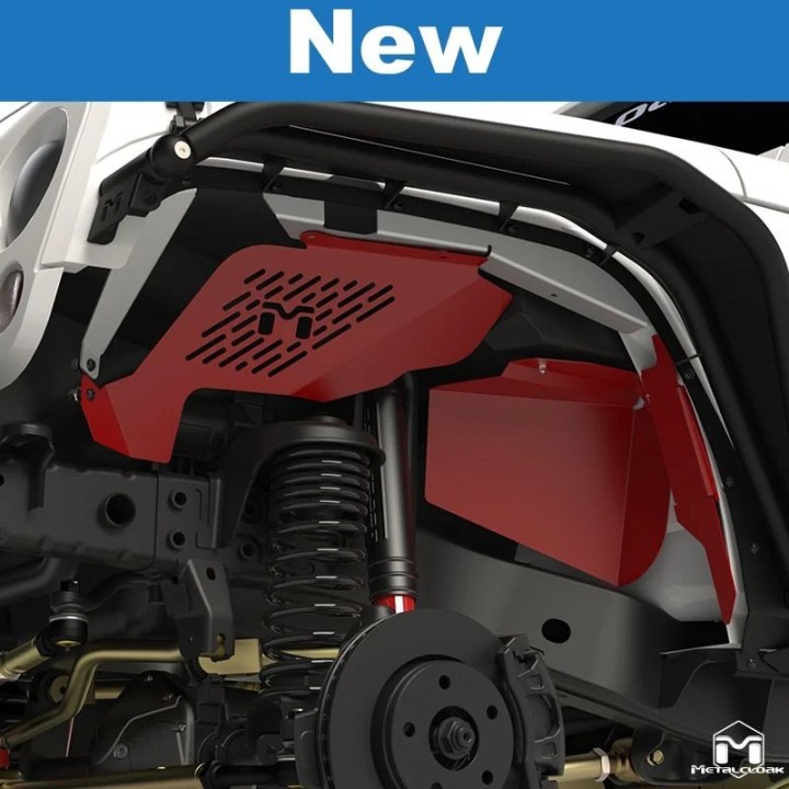 Wewnętrzne nadkola przednie Jeep Wrangler JK JKU MEtalcloak