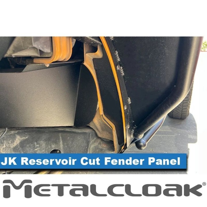 Wewnętrzne nadkola przednie Jeep Wrangler JK JKU MEtalcloak