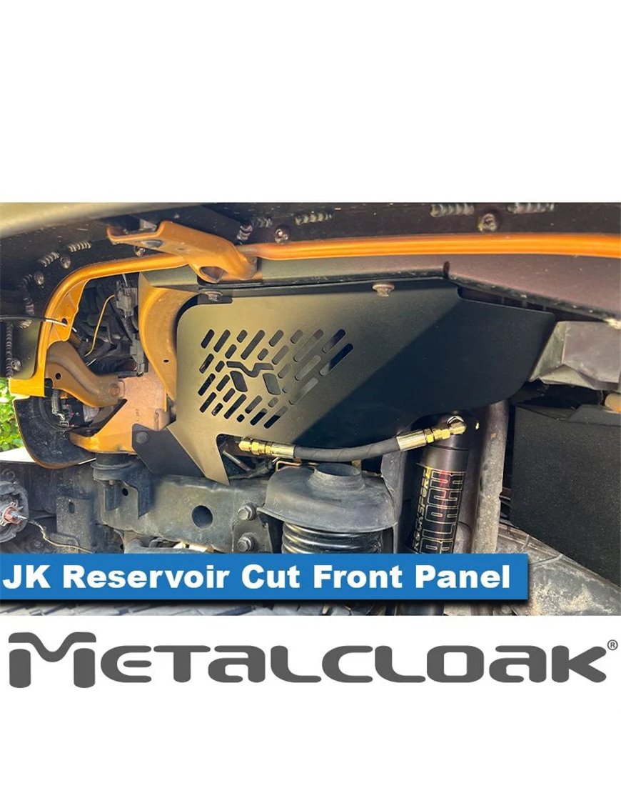 JK Reservoir Cut Vented Aluminum Replacement Inner Fender Set