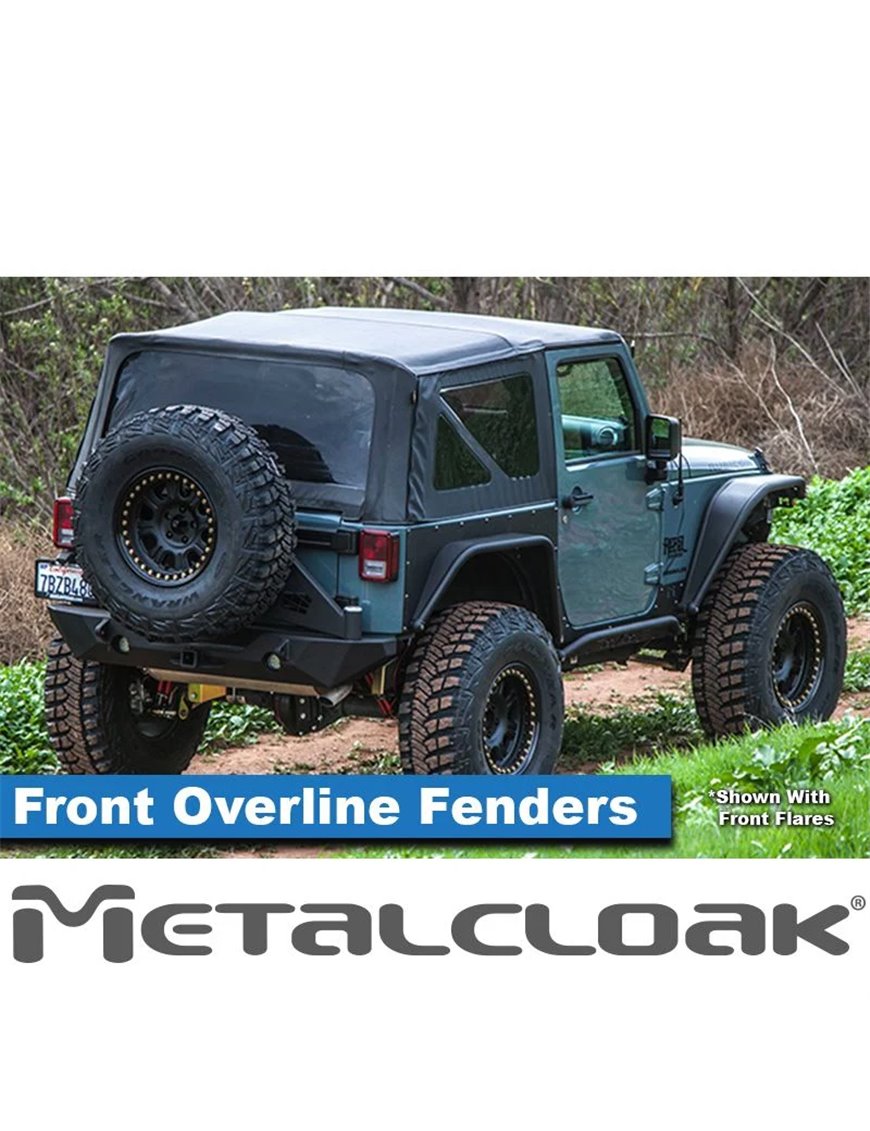 Overline Tube Fender, Pair, JK