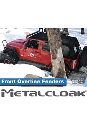 Overline Tube Fender, Pair, JK